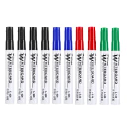 4/10 Pcs Set Erasable Magnetic Whiteboard Marker Pen Blackboard Marker Chalk Glass Ceramics Office School Art Marker Stationery