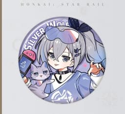 Children's Day Honkai:Star Rail Blade Kafka Children Cats Pattern Pin Badge Backpack Icon Button Laser Brooch Accessories Gifts