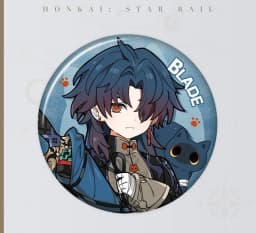 Children's Day Honkai:Star Rail Blade Kafka Children Cats Pattern Pin Badge Backpack Icon Button Laser Brooch Accessories Gifts