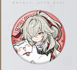 Children's Day Honkai:Star Rail Blade Kafka Children Cats Pattern Pin Badge Backpack Icon Button Laser Brooch Accessories Gifts