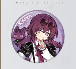 Children's Day Honkai:Star Rail Blade Kafka Children Cats Pattern Pin Badge Backpack Icon Button Laser Brooch Accessories Gifts