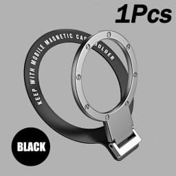 For MagSafe Magnetic Ring Holder Multi Angle Adhesive Paste Rack Support Magnet Finger Ring Car Phone Foldable Holder Grip Stand