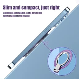 For MagSafe Magnetic Ring Holder Multi Angle Adhesive Paste Rack Support Magnet Finger Ring Car Phone Foldable Holder Grip Stand