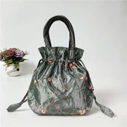 Embroidery Ethnic Style Sanitary Napkin Bag Jewerly Packing Bag Hanfu Drawstrings Bags Small Storage Bags Women Flower Handbags