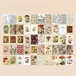 100pcs/book Dual-material Material Book Retro Memoir Series Mini 50 Pieces Non-repeatable Tear-off Handbook Decorative Paper