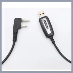 Baofeng USB Programming Cable UV-21 18Pro 17Plus V2 Quansheng UVK5 UVK6 TG-UV2 Programming Cable CD Software Radio Accessories