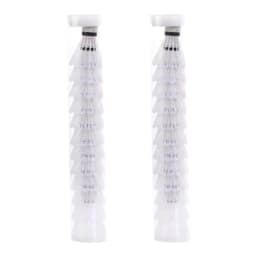 12pcs Plastic Badminton Shuttlecock Lightweight Badminton for Hitting Practice Portable Badminton for Practice Outdoor Supplies