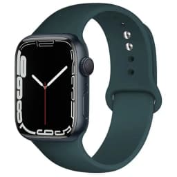 Silicone Band For Apple Watch straps 49mm 40mm 44 mm 45mm 46mm 42mm 41mm 38mm sports bracelet iWatch series 10 9 8 3 SE ultra 2