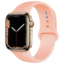 Silicone Band For Apple Watch straps 49mm 40mm 44 mm 45mm 46mm 42mm 41mm 38mm sports bracelet iWatch series 10 9 8 3 SE ultra 2