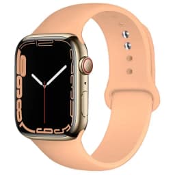 Silicone Band For Apple Watch straps 49mm 40mm 44 mm 45mm 46mm 42mm 41mm 38mm sports bracelet iWatch series 10 9 8 3 SE ultra 2