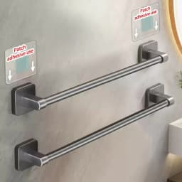 No Need To Drill Walls For Installation Bathroom Towel Bar/Hook/Towel Rack/Kitchen Rag Rack Bathroom Accessories