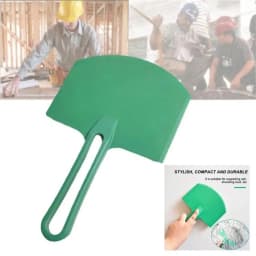 1/2Pcs Curved Bucket Scoop Scraper Spackle Paint Putty Knife Drywall Finishing Plaster Scraping Decals Patch Construction Tools