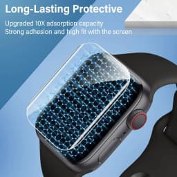 5PCS Protective Film for Apple Watch Screen Protector 49mm Accessories 40mm 44mm 45mm 41mm Series 12 10 46mm 42mm SE Ultra 2 3 4