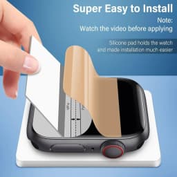 5PCS Protective Film for Apple Watch Screen Protector 49mm Accessories 40mm 44mm 45mm 41mm Series 12 10 46mm 42mm SE Ultra 2 3 4