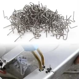 0.8mm Hot Stapler Staples for Plastic Welder Plastic Repair Standard Pre Cut Staples Welding Bumper Car Bumper Repair