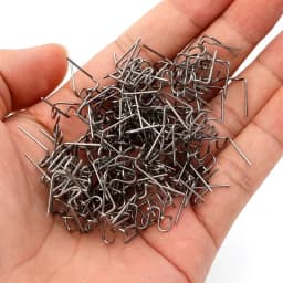 0.8mm Hot Stapler Staples for Plastic Welder Plastic Repair Standard Pre Cut Staples Welding Bumper Car Bumper Repair