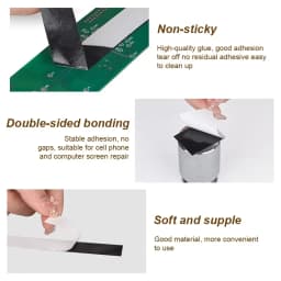 10m Double-Sided Mobile Phone Repair Tape Heat-Resistant Lcd Screen Repair Touch Screen Seal Battery Frame Foam Strong Adhesion
