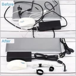 50PCS Cable Organizer Cable Management Cable Winder Tape Protector for Wire Ties Phone Accessories Organizador Cables Orginazer