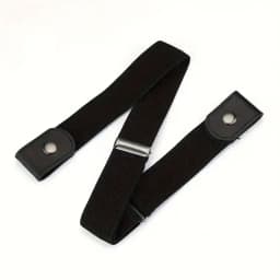 Traceless Invisible Elastic Belt Women's Belt Jeans Pants Men's Elastic Belt