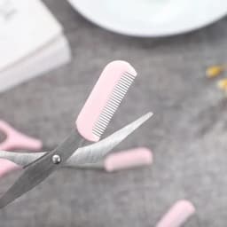 Stainless Steel Eyebrow Trimming Scissors With Comb, Safe Eyebrow Trimming Makeup Tool, Precise Creation Of Perfect Eyebrow Shap