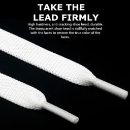 1.2cm width Flat Shoelaces Rainbow Shoelace MCQ Classic Casual White Shoes Laces Unisex Precision Weaving 100CM/120CM/140CM