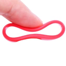 10PCS Silicone Tennis Racquet Grip Rings Racket Bands Non Slip Racket Rubber Bands for Badminton Squash Baseball Bat Handle