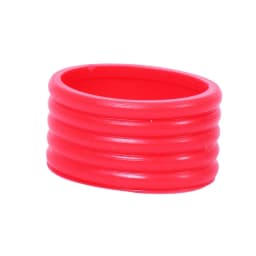 10PCS Silicone Tennis Racquet Grip Rings Racket Bands Non Slip Racket Rubber Bands for Badminton Squash Baseball Bat Handle