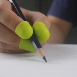 Three Finger Pen Holder Kids Writing Learning Pen Holding Posture Correction Silicone Auxiliary Grip Device for Students