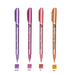 Metallic Markers Pens Color Silver Gold Paint Pens for Black Paper, Glass, Rock Painting, DIY Scrapbook Album