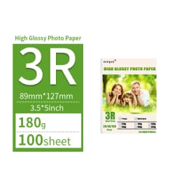 Multi Specification High Gloss Photo Paper 3R 4R 5R A4 Photo Printing Paper Inkjet Printer 180G Glossy Single-Sided Photo Paper