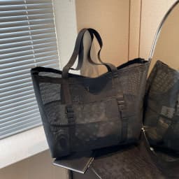 Hollow Large Capacity Makeup Storage Bag Women Multifunctional Mesh Shoulder Bag Travel Transparent Bag Beach Bags