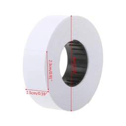 Price Label 10 Rolls Paper Tag Mark Sticker for MX-6600 Labeller