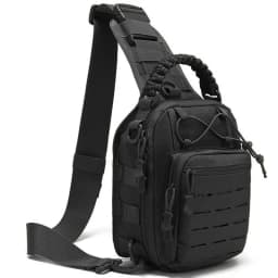 Men's Outdoor Chest Bag Tactical Shoulder Bag Sling Backpack 900D Oxford Mountain Camping Fishing Trekking Molle Mi