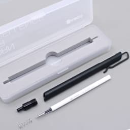 Kaco KLIP Metal Signature Pen 0.5mm Black Ink Boligrafo Gel Business Stylos With Pen Clip School Office Meeting Writing Supplies