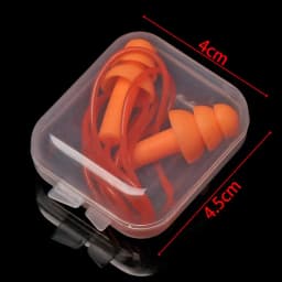 1 Set Unisex Silicone Ear Plugs Swimming Ears Protector Pool Accessories Water Sports Hearing Protection Noise Reduction Earplug