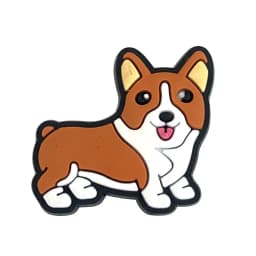 Cute Animals Dog Shoe Charms Decoration for Crocs Accessories Charms Pin Bracelet Wristband DIY Women Party Gifts