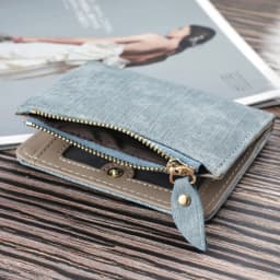 1pc Cute Cartoon Purse, Cat Pattern Large Capacity Wallet, PU Leather Storage Card Holder