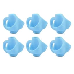 12/6/1Pcs Pencil Silicone Grips Writing Aid Trainer Posture Correction Finger Grip for Kids Children Students School Supplies