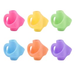12/6/1Pcs Pencil Silicone Grips Writing Aid Trainer Posture Correction Finger Grip for Kids Children Students School Supplies