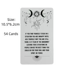 Spirit Messages Oracle Cards Divination Deck English Vision Edition Tarot Board Playing Game For Party