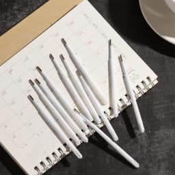 10 Pcs/lot Stationery Signature Plastic Press Pens Core Replacement Lead Writing Tool Ballpoint Pen Refill