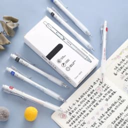 Quick Dry Gel Pen Transparent Black/Red/Blue Ink 0.5MM ST Tip Neutral Pens Writing Tools Signature Pen School Stationery