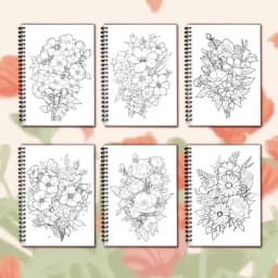 Women's Spiral Colouring Book - 30 Sheets 11.3x 8.3 inch, Stress Relief Colouring Book, Birthday Gift, Holiday Party Gift
