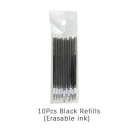 3 in 1 Erasable Pen Creative 0.5mm Magic Ink Gel Pen 3 Colors Refills Washable Handle Writing Pen