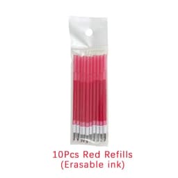 3 in 1 Erasable Pen Creative 0.5mm Magic Ink Gel Pen 3 Colors Refills Washable Handle Writing Pen