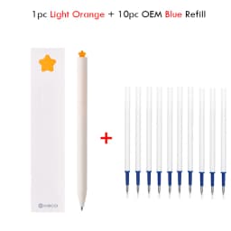 KACO Gel Pens Sets School Office Supplies for Kids 0.5mm High-capacity Heart / Star Sign Writing Gadgets Love Gift Cute Items