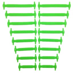 16pcs/lot Silicone Shoelaces No Tie Shoelaces 12 Colors Elastic Lace Shoelace Creative Lazy Silicone Laces Rubber Lace