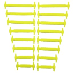 16pcs/lot Silicone Shoelaces No Tie Shoelaces 12 Colors Elastic Lace Shoelace Creative Lazy Silicone Laces Rubber Lace