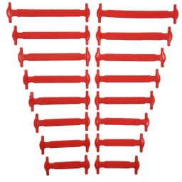 16pcs/lot Silicone Shoelaces No Tie Shoelaces 12 Colors Elastic Lace Shoelace Creative Lazy Silicone Laces Rubber Lace