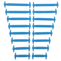 16pcs/lot Silicone Shoelaces No Tie Shoelaces 12 Colors Elastic Lace Shoelace Creative Lazy Silicone Laces Rubber Lace